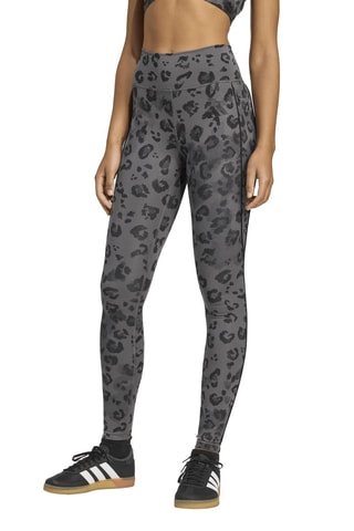 Legging d’entraînement taille haute AOP - Gris