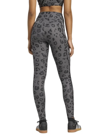 Legging d’entraînement taille haute AOP - Gris