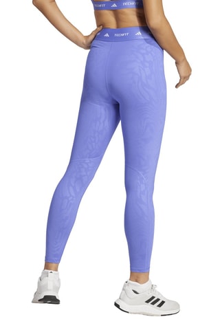 Legging de sport 7/8 taille haute - Bleu cobalt