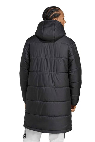 Doudoune longue à capuche - Noir