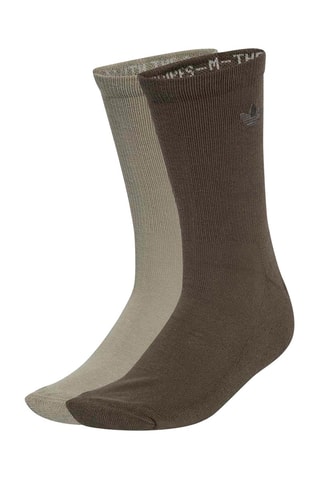 2 paires de chaussettes Adicolor - Vert