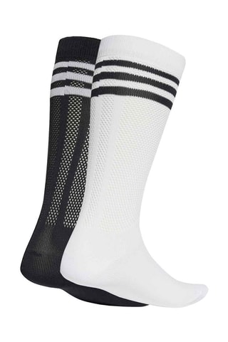 2 paires de chaussettes Main Originals - Blanc et noir