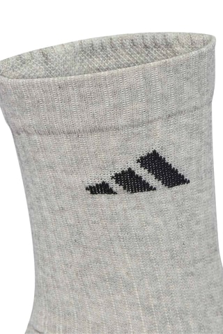 6 paires de chaussettes d’entraînement Newgocrw - Blanc et gris chiné