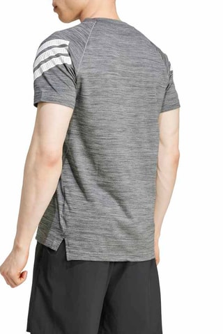 T-shirt slim d’entraînement Essentials Plus - Gris