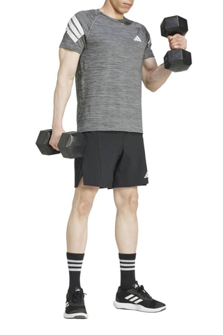 T-shirt slim d’entraînement Essentials Plus - Gris