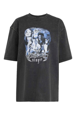 T-shirt oversize Buffy contre les vampires 20th Century Fox - Noir
