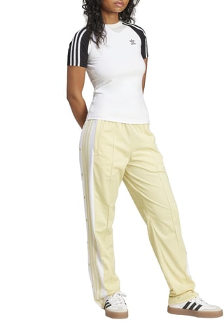 T-shirt slim Adicolor - Blanc