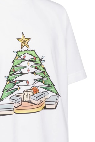 T-shirt loose de baseball Ant Edwards - Blanc