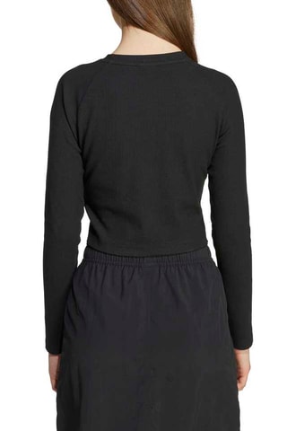 T-shirt cropped Wardrobe Classic Essentials - Noir