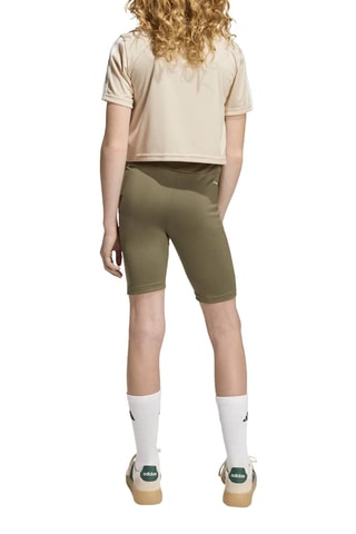 T-shirt slim et cycliste d’entraînement Train Essentials - Beige et kaki