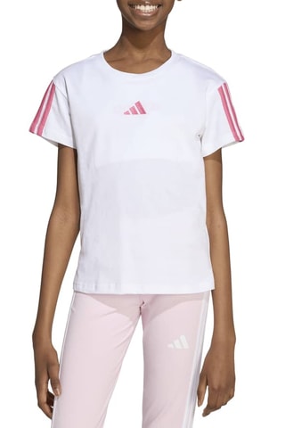 T-shirt regular d’entraînement Essentials - Blanc