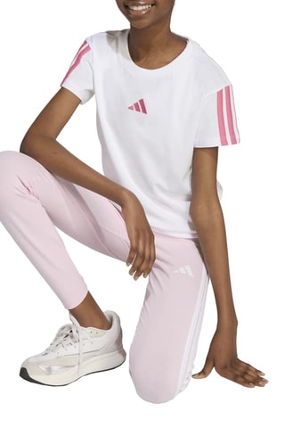 T-shirt regular d’entraînement Essentials - Blanc
