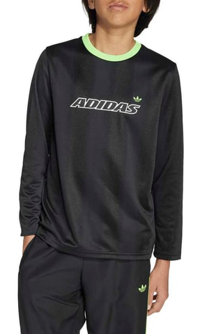 T-shirt loose Adicolor - Noir