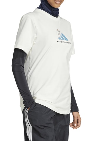 T-shirt regular - Ecru