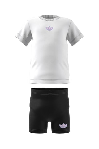 T-shirt et cycliste - Blanc