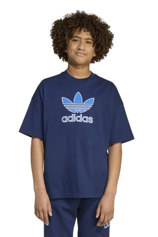 T-shirt loose Adicolor - Bleu