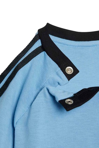 T-shirt regular Stripes - Bleu clair