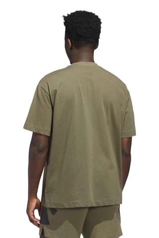 T-shirt loose de basketball - Vert olive