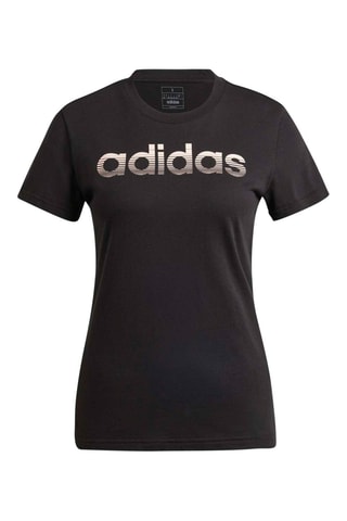 T-shirt regular d’entraînement Lin - Noir
