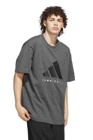 T-shirt loose de basketball - Gris