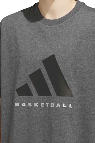 T-shirt loose de basketball - Gris