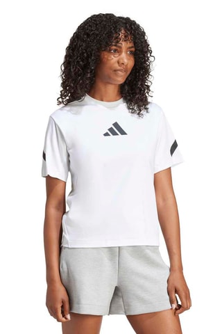 T-shirt regular d’entraînement Z.N.E - Blanc