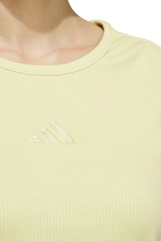 T-shirt slim Lux AD - Jaune