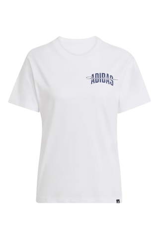 T-shirt regular d’entraînement Collegiate - Blanc