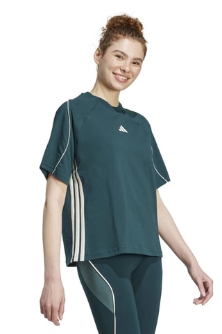 T-shirt loose d’entraînement Stadium 3 - Vert foncé