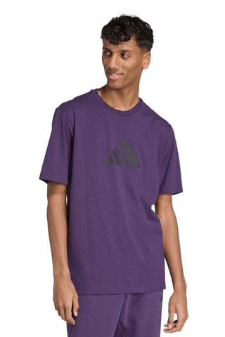 T-shirt regular d’entraînement Future Icons Three Bar - Violet