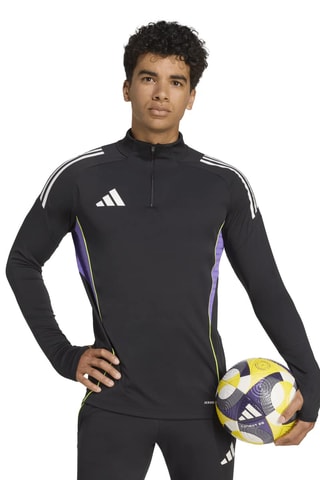 Maillot slim de football Tiro 25 - Noir