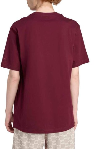 T-shirt loose Graphics - Bordeaux