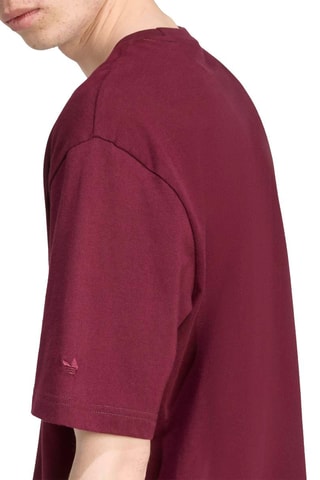 T-shirt loose Graphics - Bordeaux