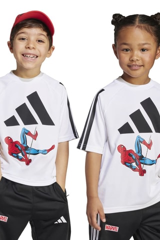T-shirt ample Spider-Man Avengers Marvel - Blanc