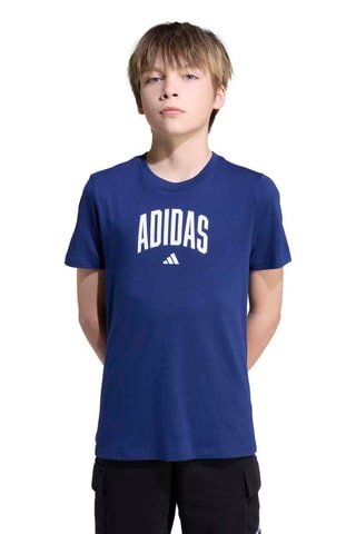 T-shirt regular d’entraînement Colleg - Bleu marine