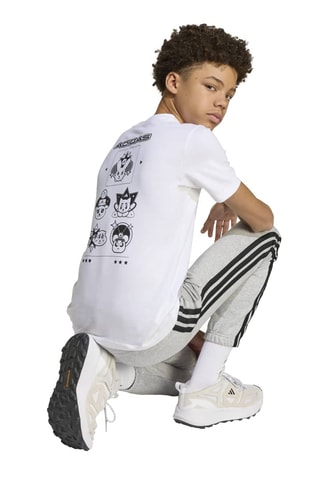 T-shirt regular d’entraînement Anime Pets - Blanc