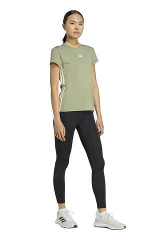 T-shirt slim d’entraînement Hyglm - Vert olive