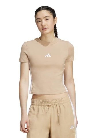 T-shirt slim d’entraînement Baby - Marron