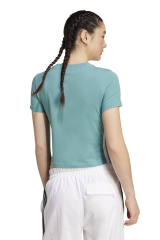 T-shirt slim d’entraînement Baby - Turquoise