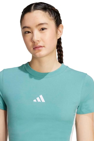 T-shirt slim d’entraînement Baby - Turquoise