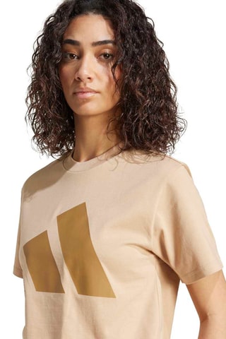 T-shirt regular d’entraînement - Marron
