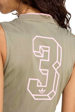 T-shirt slim V-neck - Vert olive