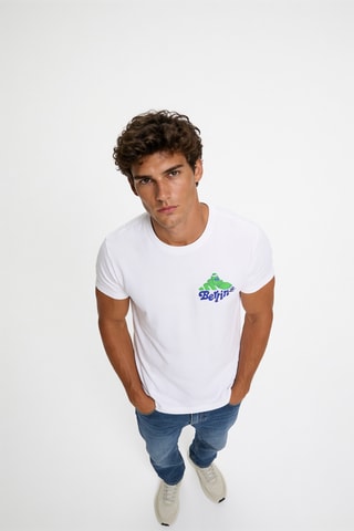 T-shirt regular - Blanc