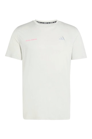 T-shirt regular de running Own The Run Seasonal - Gris clair