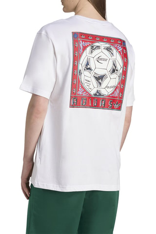 T-shirt loose Graphic - Blanc