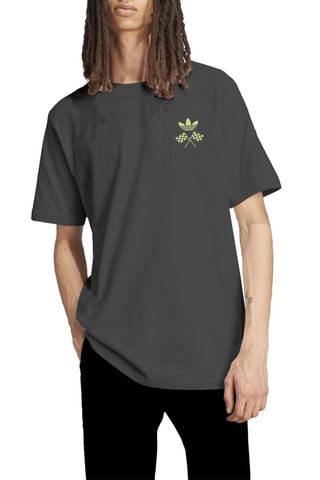 T-shirt loose Adi Racing Car Graphic - Gris foncé