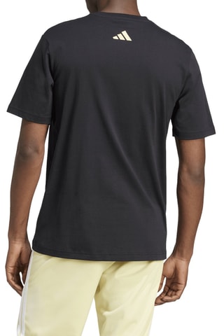 T-shirt regular Lounge Verbiage - Noir