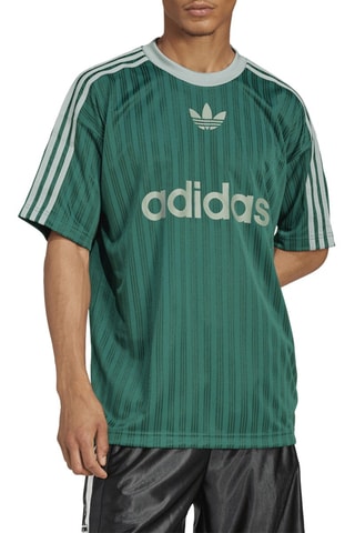 T-shirt ample Adicolor - Vert foncé