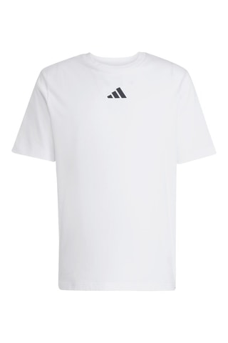 T-shirt German engineering - Blanc et noir - Adidas