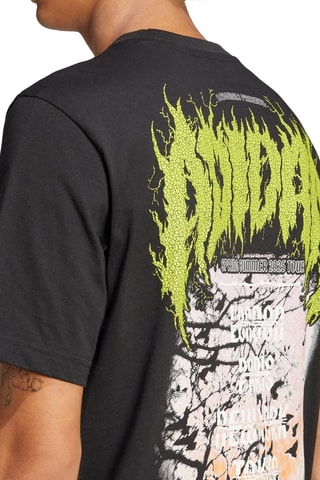 T-shirt - Noir et vert fluo